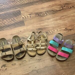 Kids Multi-Color Strap Sandals - Old Navy